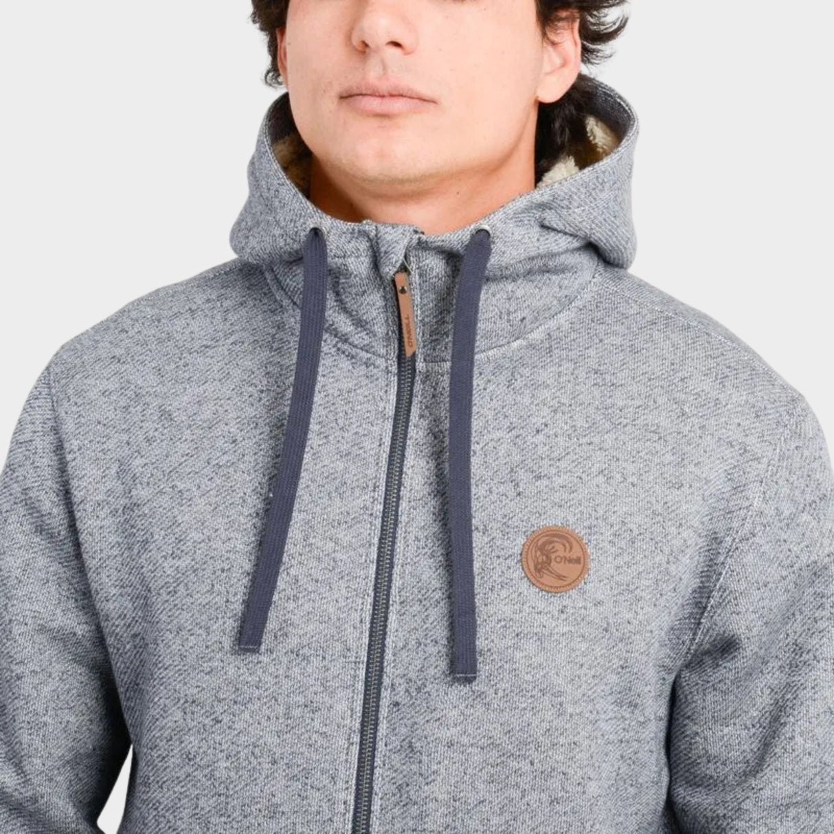POLERON CON CAPUCHA HOMBRE - MELANGE MOOD - IN26