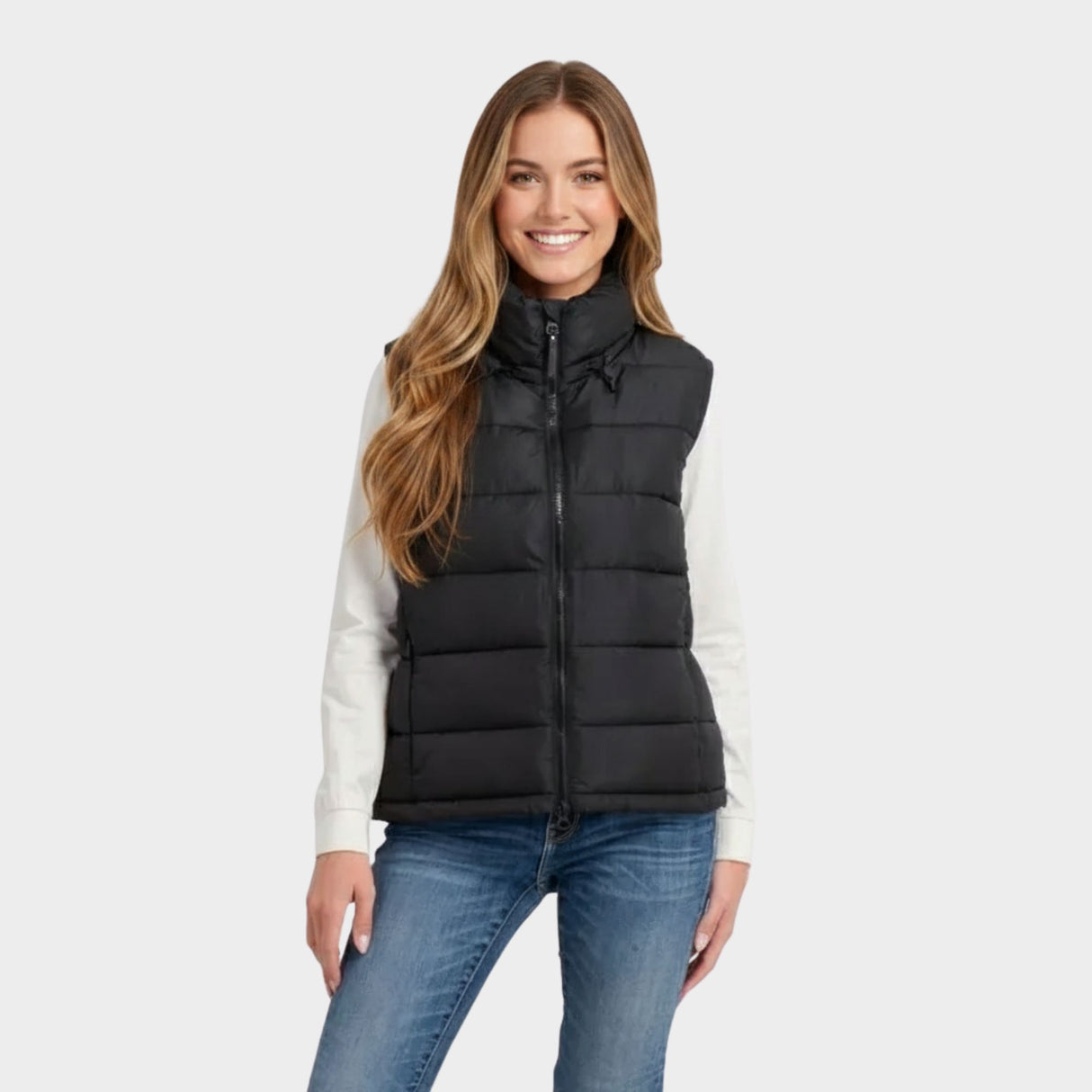 CHALECO MUJER - BLACK - IN26
