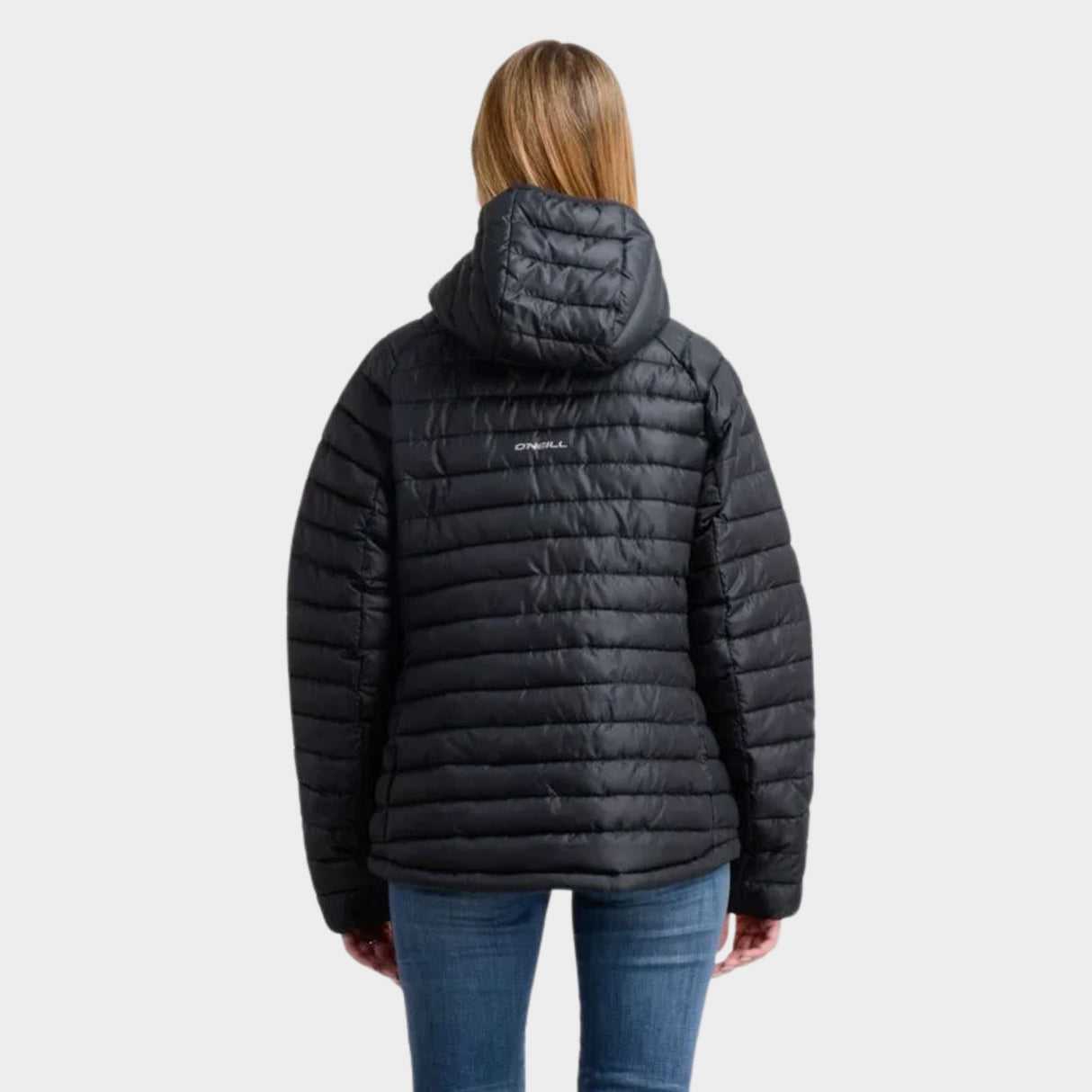 CASACA MUJER - CASACA CON CAPUCHA BLACK - IN26