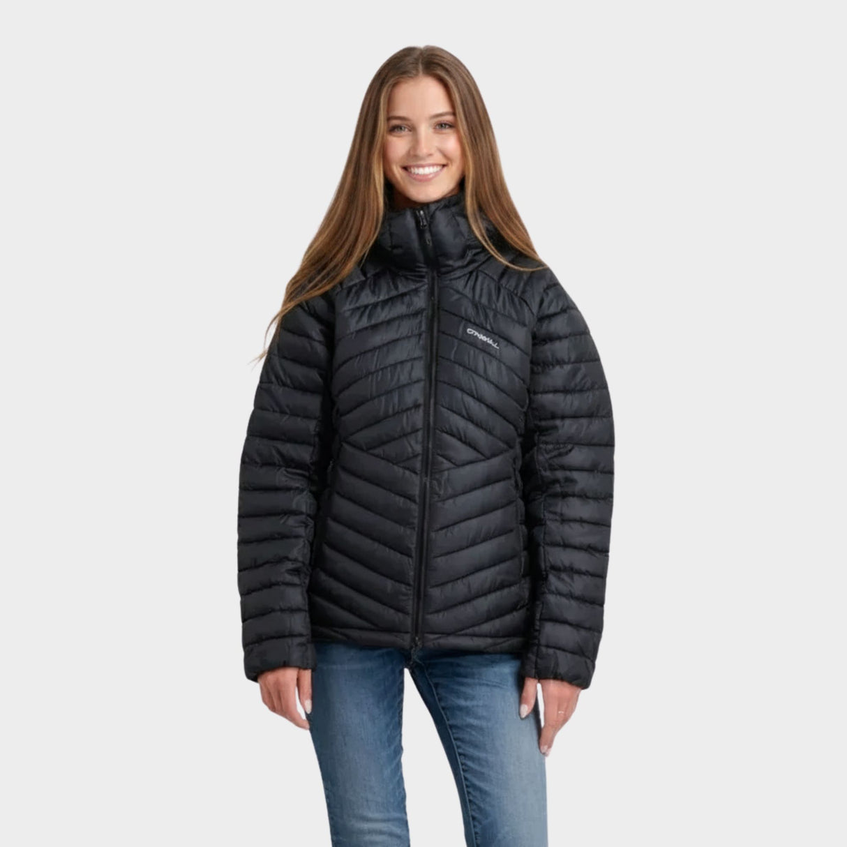 CASACA MUJER - CASACA CON CAPUCHA BLACK - IN26