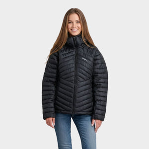 CASACA MUJER - CASACA CON CAPUCHA BLACK - IN26