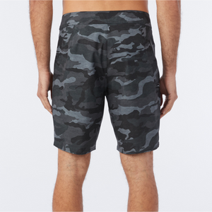 ROPA DE BAÑO HOMBRE - HYPERFREAK HEAT CAMO 19" - BLACK CAMO - IN87