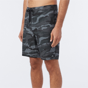 ROPA DE BAÑO HOMBRE - HYPERFREAK HEAT CAMO 19" - BLACK CAMO - IN87