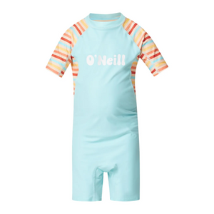 LYCRA NIÑOS - GIRLS TODDLER SPF SS SPRING RASHSUIT - RETR RETRO STRIPE