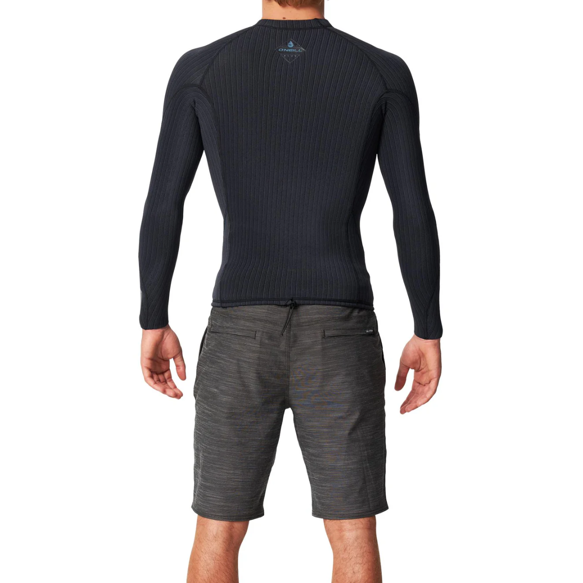 WETSUIT HOMBRE - JACKET - HYPERFLEX LS CREW 1.5 MM - A00 BLK/BLK