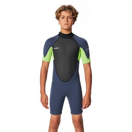 WETSUIT NIÑO - CORTO - BOYS REACTOR 2 BZ SS SPRING 2 MM - 187 LIME