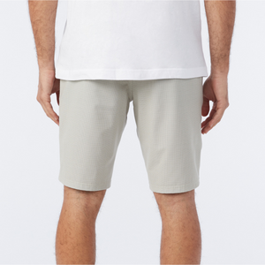 SHORT HOMBRE - STOCKTON PRINT 20 - KHAKI - IN87