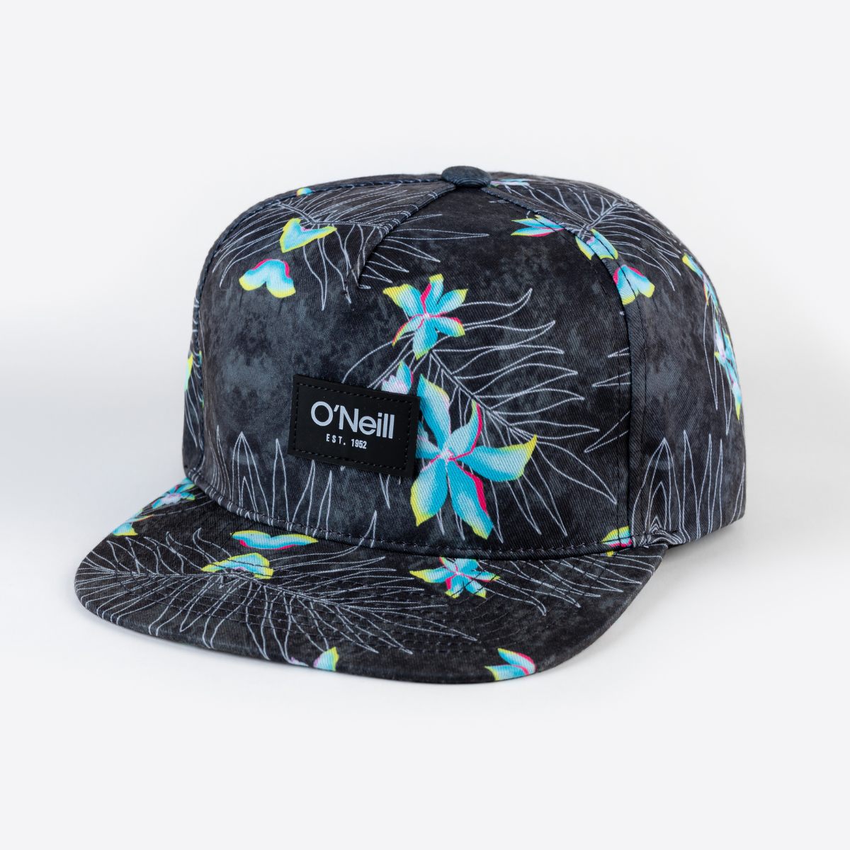 GORRA HOMBRE - FLORA SNAPBACK - BLACK OUT - IN87