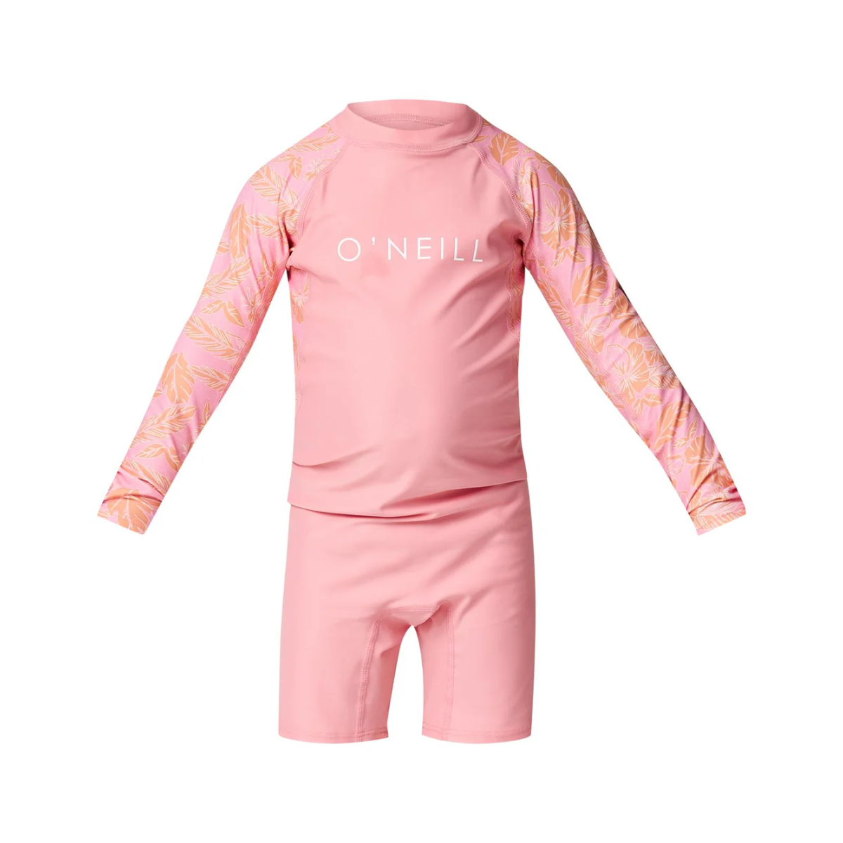 LYCRA NIÑO - GIRLS TODDLER SPF LS SPRING RASHSUIT - SSFL SUNSET FLOWER