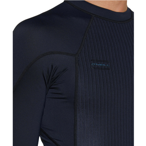 WETSUIT HOMBRE - JACKET - HYPERFREAK TB3X NEO/LYCRA LS CREW - A00 BLK/BLK