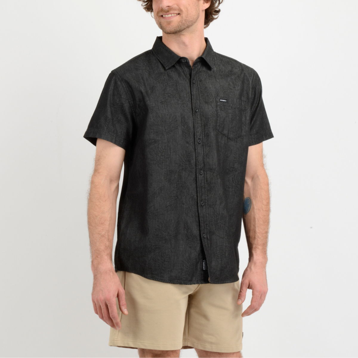 CAMISA MC - BLACK DEMIN