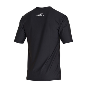 LYCRA - HOMBRE - REACTOR UV SS RASH TEE - 002 BLACK