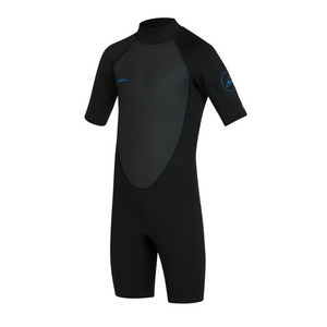 WETSUIT NIÑO - CORTO - BOYS REACTOR 2 BZ SS SPRING 2 MM - A00 BLK/BLK