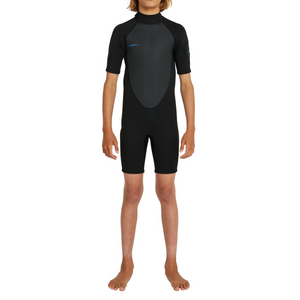 WETSUIT NIÑO - CORTO - BOYS REACTOR 2 BZ SS SPRING 2 MM - A00 BLK/BLK