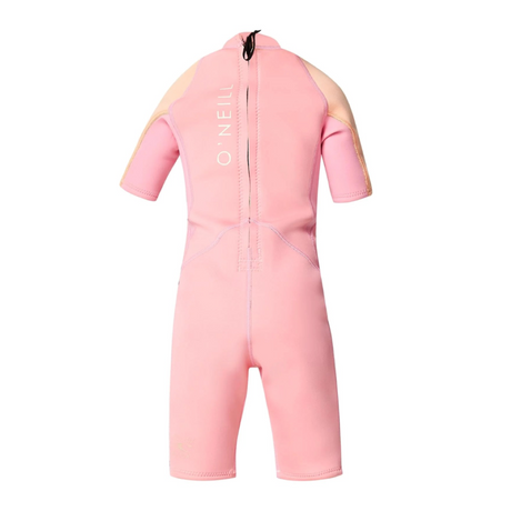 WETSUIT NIÑO - CORTO - GIRLS TODDLER REACTOR BZ SS SPRING 2MM - 010 PINK