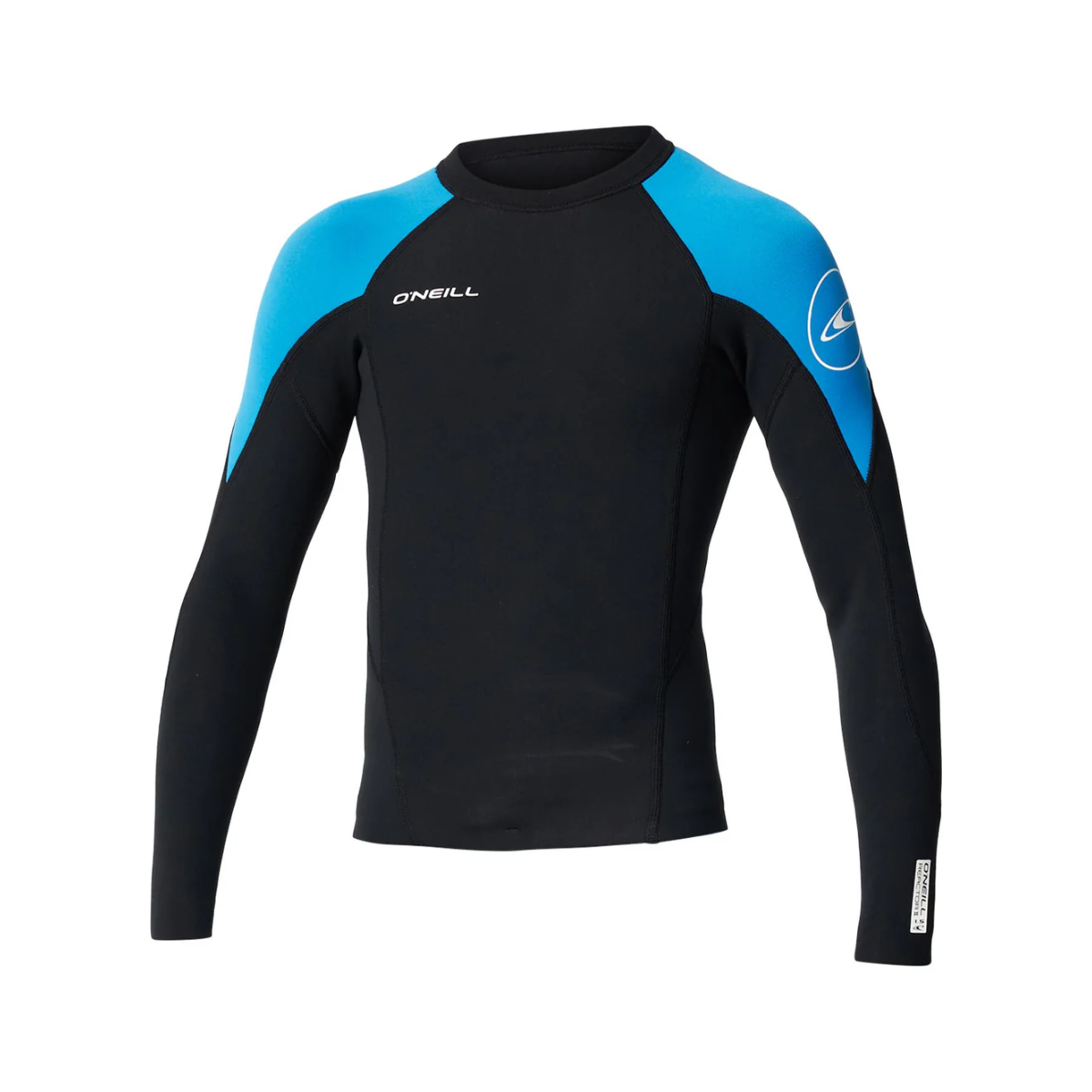 WETSUIT JACKET - NIÑO - BOYS REACTOR 2 LS CREW 1.5 MM - ES8 BLK/OCEAN/OCEAN