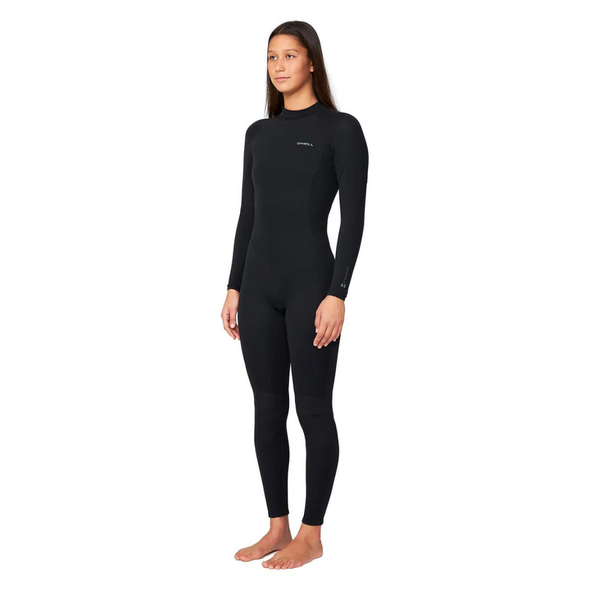 WETSUIT MUJER - WMNS REACTOR 2 BZ FULL 3/2MM - A05 BLK/BLK/BLK