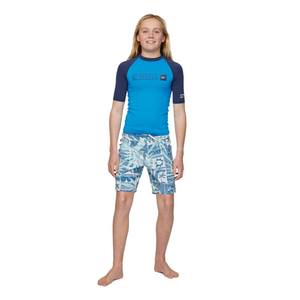 LYCRA NIÑOS - BOYS REACTOR BLOCK UV SS RASH VEST - RNA ROYAL/NAVY