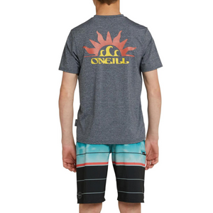 LYCRA NIÑOS - BOYS RISER SSUV TEE - CHARCOAL