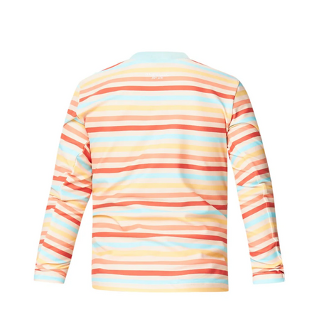 LYCRA NIÑO - GIRLS TODDLER SPF LS RASH TEE - RETR RETRO STRIPE