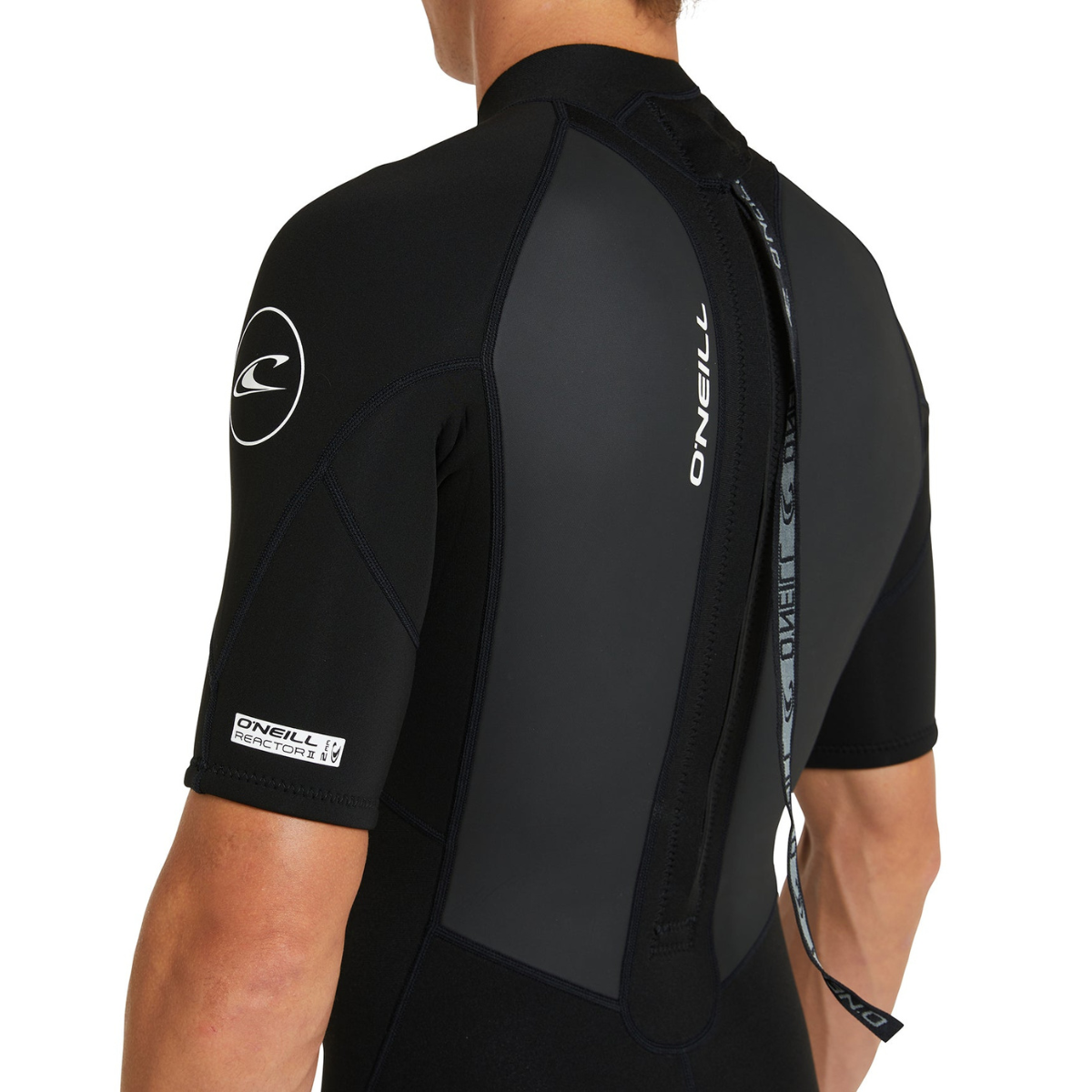 WETSUIT HOMBRE - CORTO - REACTOR 2 BZ SS FULL 2MM - BLK/BLK