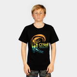 POLO NIÑO - CIRCLE SURFER T-SHIRT - BLACK OUT - IN87