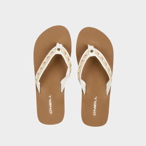 SANDALIA MUJER - OFF WHITE - VE26