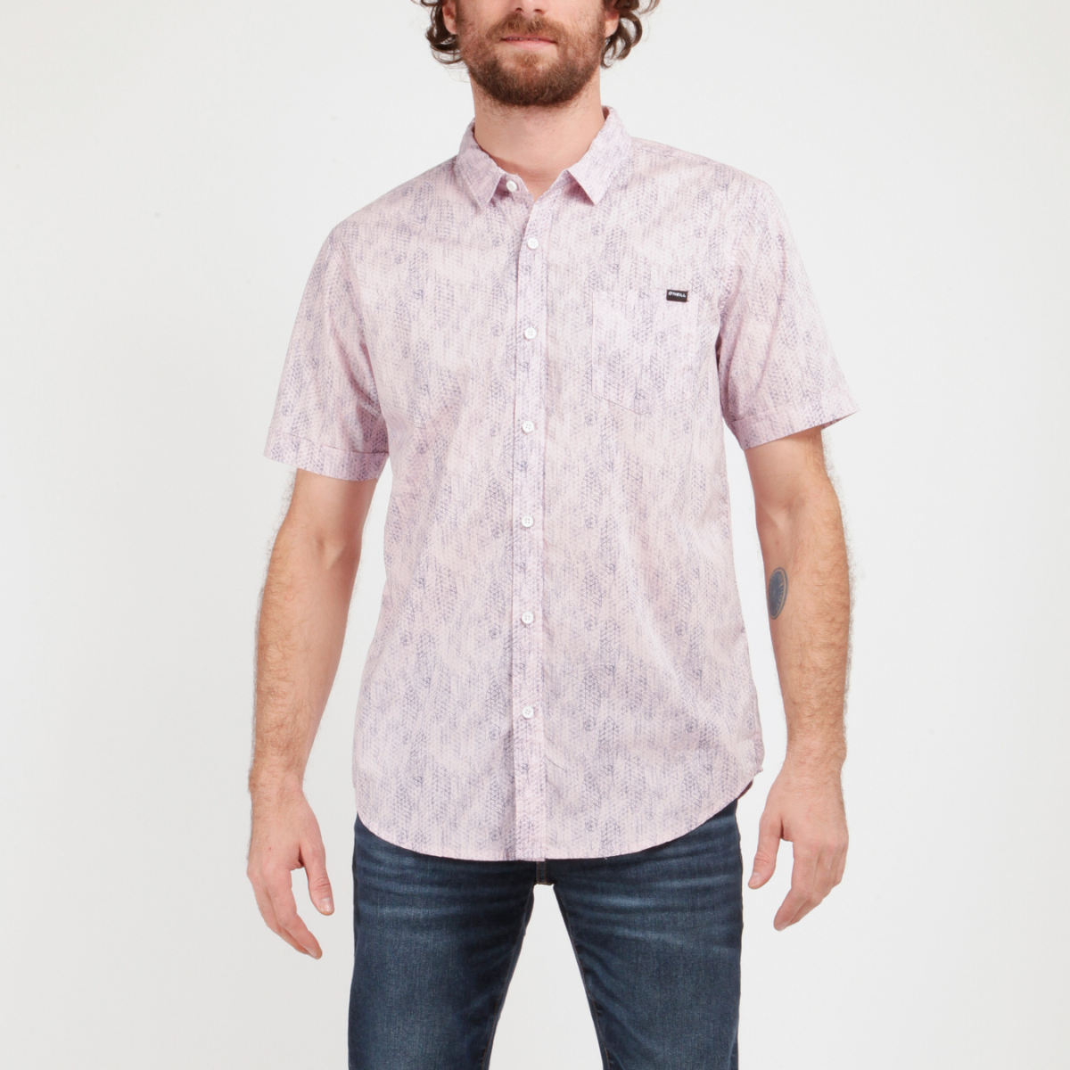 CAMISA MC MIDDLE - ROSE - IN87