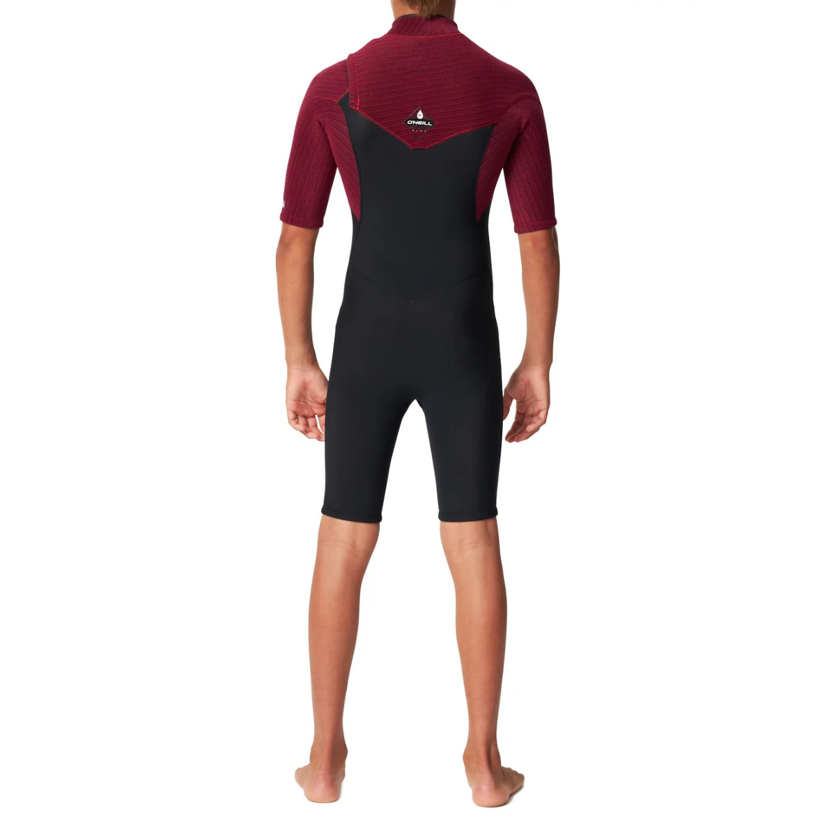 WETSUIT NIÑO - CORTO - BOYS HYPERFREAK CZ SS SPRING 2 MM - F95 BLK/DKRED