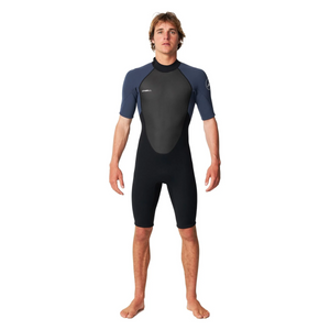 WETSUIT HOMBRE - CORTO - REACTOR 2 BZ SS SPRING 2 MM - L43 BLK/SLATE