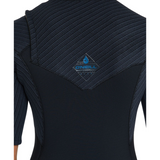 WETSUIT NIÑO - LARGO - BOYS HYPERFREAK CZ SS FULL 2MM - A05 BLK/BLK/BLK