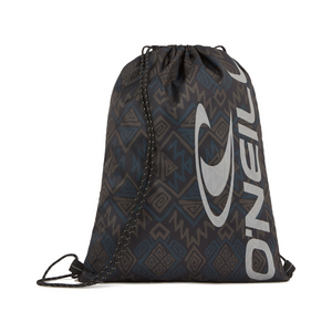 MOCHILA BOLSO - GYM SACK 12L - BLACK RETRO IKAT