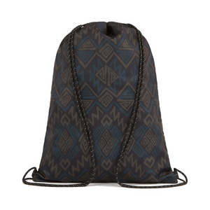 MOCHILA BOLSO - GYM SACK 12L - BLACK RETRO IKAT