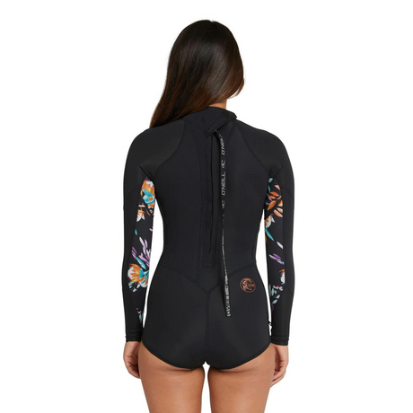 WETSUIT MUJER - BAHIA BZ LS MID SPRING 2MM - 3S04 BLK/AUST/BLK