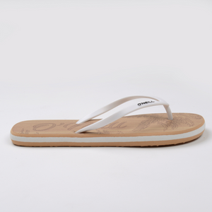 SANDALIA MUJER - OFF WHITE FLAT - IN87