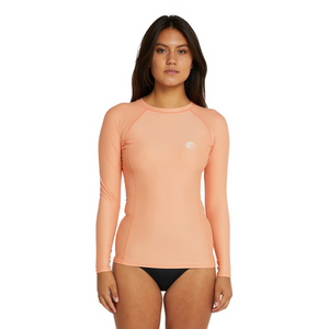 LYCRA MUJER - WMNS CLASSIC LS UV RASH VEST - 8G32 LTGF/LTGF