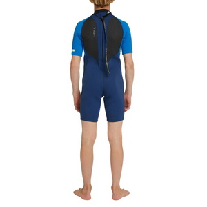 WETSUIT NIÑO - CORTO - BOYS REACTOR 2 BZ SS SPRING 2 MM - 3S57 NAVY/ULTRA BLUE