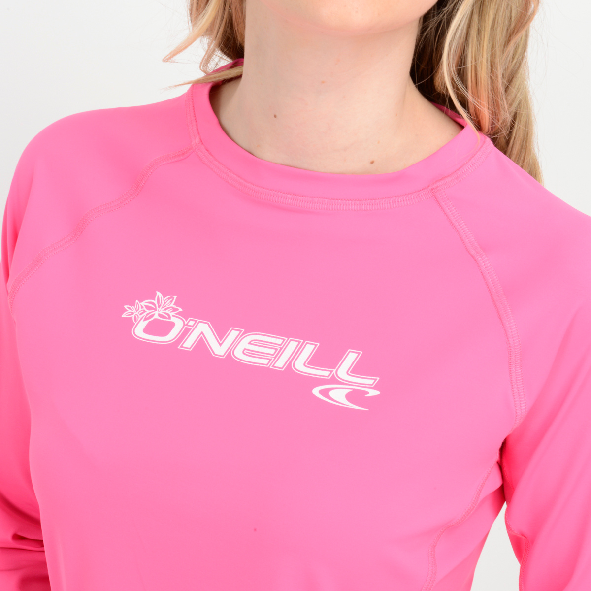 LYCRA PLAYA - MUJER - L/S CREW - PINK