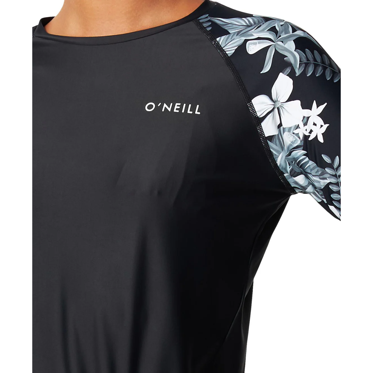 LYCRA MUJER - SALINA LS SURF TEE - WOMD WILD ORCHID MIDNIGHT