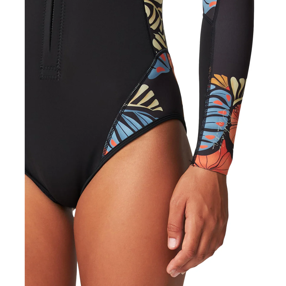 WETSUIT MUJER - BAHIA FZ LS CHEEKY SPRING 2 MM - VTAL VINTAGE ALOHA