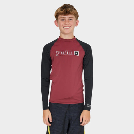 LYCRA NIÑOS - BOYS REACTOR BLOCK UV LS RASH VEST - VE26