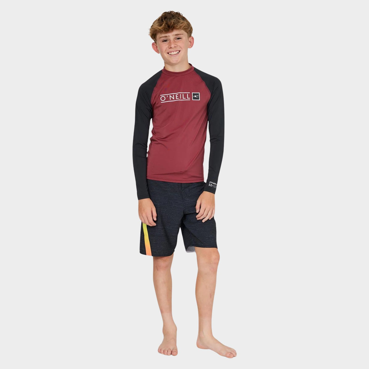 LYCRA NIÑOS - BOYS REACTOR BLOCK UV LS RASH VEST - VE26