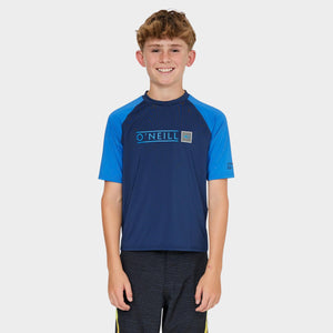 LYCRA NIÑOS - BOYS REACTOR BLOCK UV SS RASH VEST - VE26