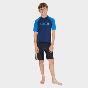 LYCRA NIÑOS - BOYS REACTOR BLOCK UV SS RASH VEST - VE26
