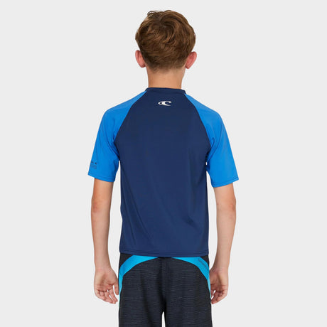 LYCRA NIÑOS - BOYS REACTOR BLOCK UV SS RASH VEST - VE26