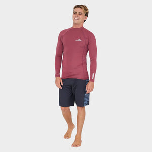 LYCRA HOMBRE - CLEAN & MEAN L/S RASH GUARD - VE26