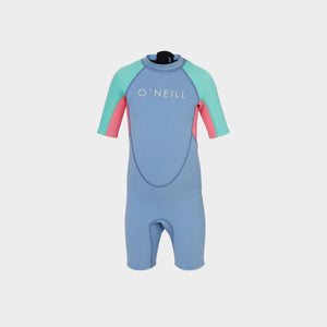 WETSUIT NIÑO - CORTO - GIRLS TODDLER REACTOR BZ SS SPRING 2MM - VE26