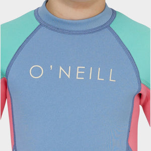 WETSUIT NIÑO - CORTO - GIRLS TODDLER REACTOR BZ SS SPRING 2MM - VE26