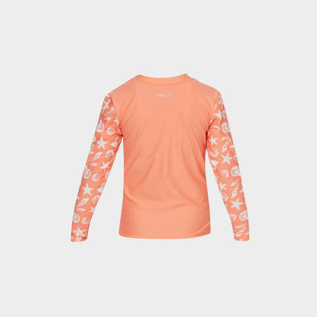 LYCRA NIÑOS - GIRLS TODDLER SPF LS RASH TEE - VE26