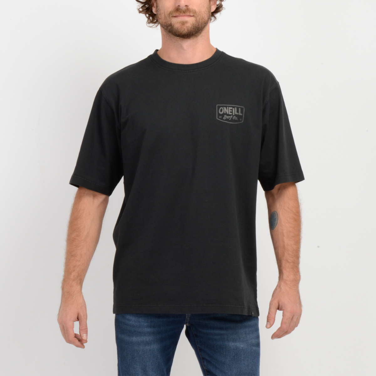 POLO M/C - T-SHIRT S-SLV MEN NEW OVERSIZE - BLACK